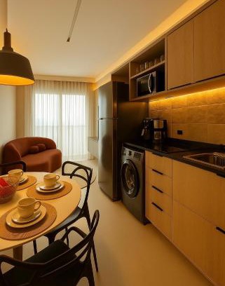 Triangulo das Bermudas Apartment | Flat Praia do Canto 2Q-2B Long Stay TRIÂNGULO DAS BERMUDAS