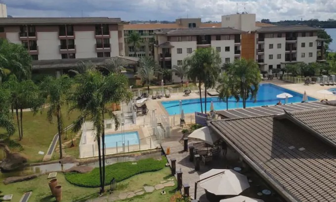 Smin Resort | Flat Romântico A Beira Lago