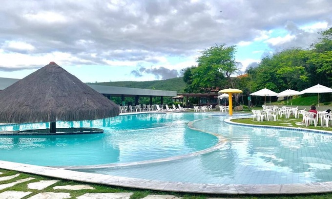 Saire Apartment | Flat | Tie | Hotel Fazenda Monte Castelo - Next to the leisure area!