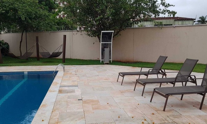 Ribeirao Preto Apartment | Flat Wi-Fi, Split, Pool and Garage 310