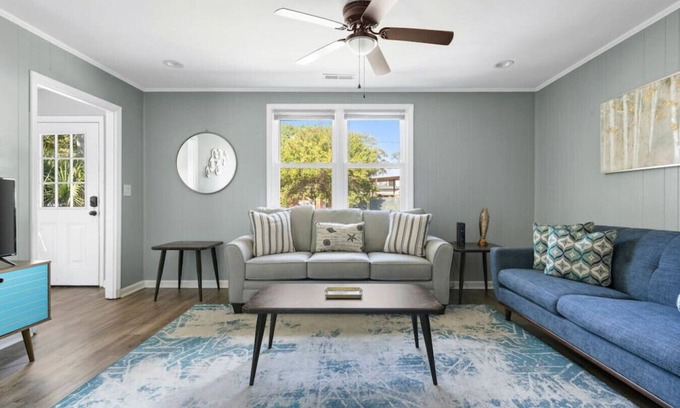 Folly Beach Apartment | Folly Beach - 3 Blocks to Beach - Sleeps 6!