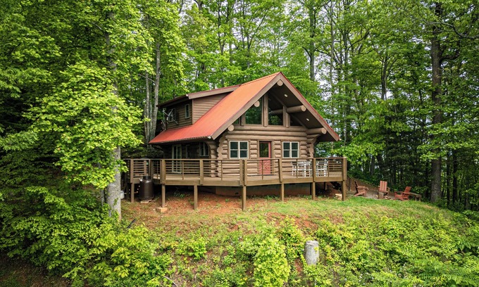 Almond Cabin | Fontana View 1 - Ridgetop - Gated Community