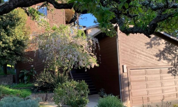Napa House | Forested Hillside Home with Pool