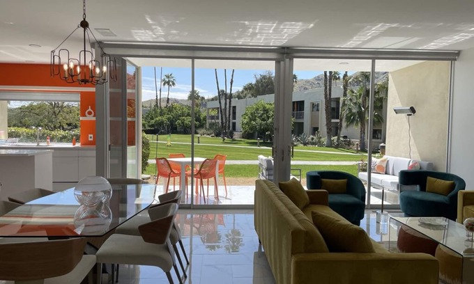 Araby Condo | Freshly Updated Mid Century with a twist.