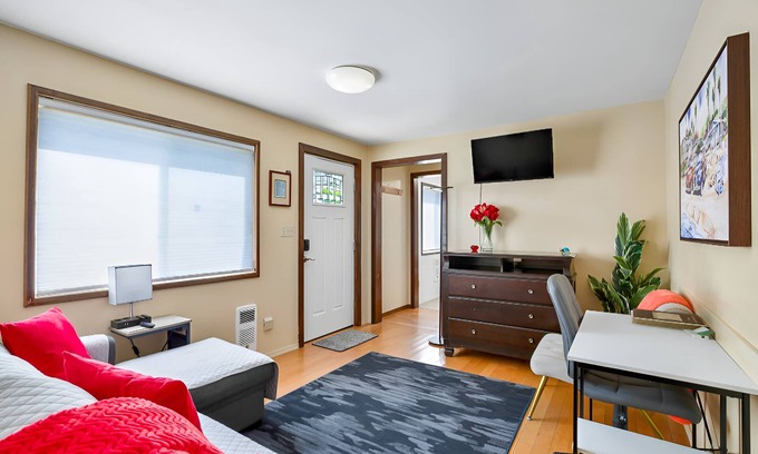 Birch Bay Apartment | Full Apt with large kitchen across the street from the beach.