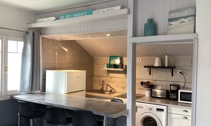 Audenge Apartment | FULL-FOOT STUDIO ARCACHON BASIN WITH GARDEN AND PRIVATE PARKING