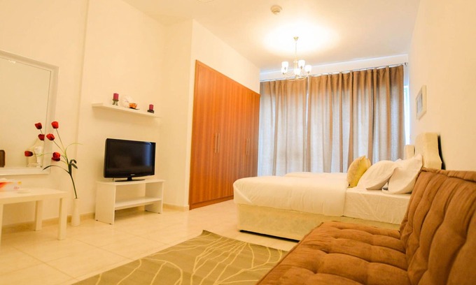 Dubai Apartment | Fully Furnished Studio For Rent- Skycourts