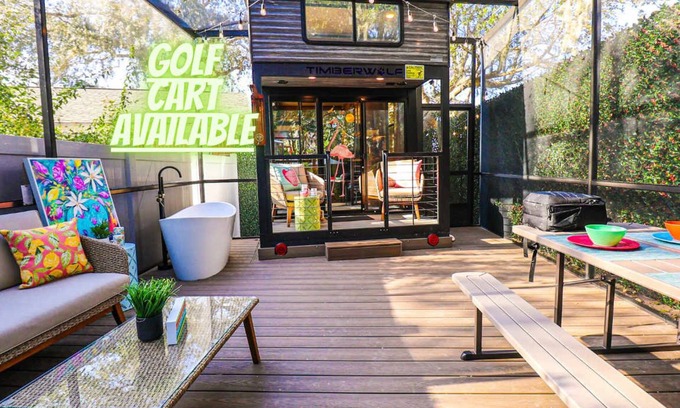 Winter Garden Apartment | FunTropicalTinyHomeGolfCartLake