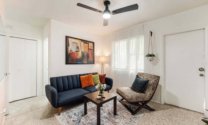 East Little Havana Apartment | Furnished 1BR Apt with Free Parking, Minutes to Miami hotspots!