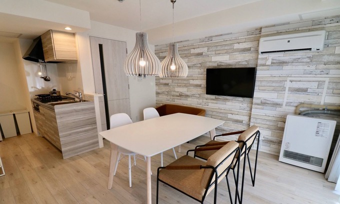 Kita Ward Apartment | GAI 103 Scandinavian style room Max 4 people - Grand Success Aso I 103 / Sapporo Hokkaidō