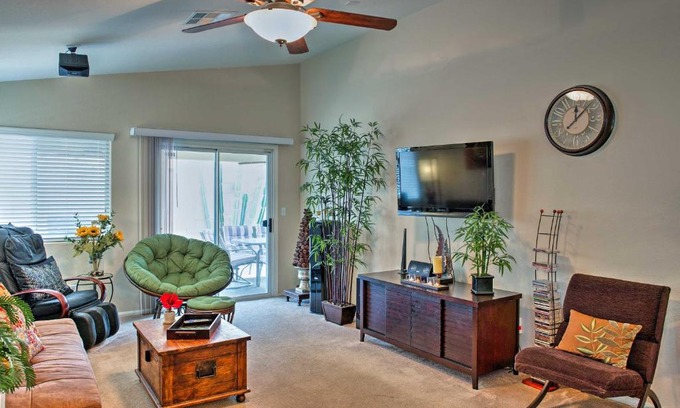 Sunrise Manor House | Gated Community Home with Patio, 9 Mi to Vegas Strip