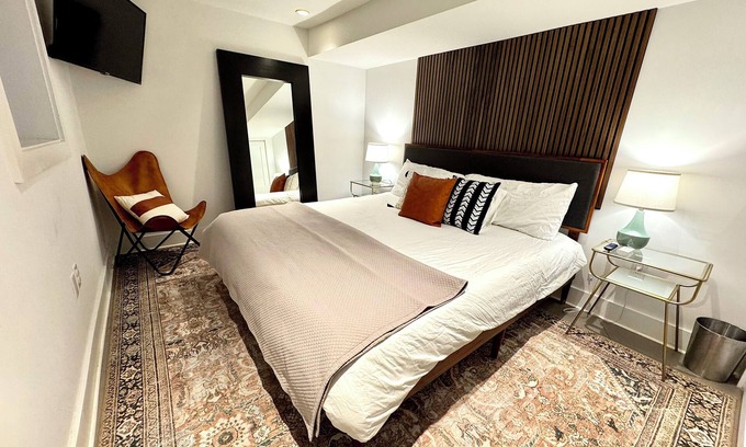 Columbia Heights House | Gated Private Entry Lower Level in Row House by Howard/U-St./Shaw