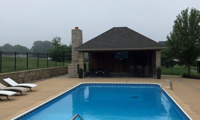 Mansfield House | Gathering Place- heated pool and hot tub, 7 bedrooms, 5 baths- 599 a night