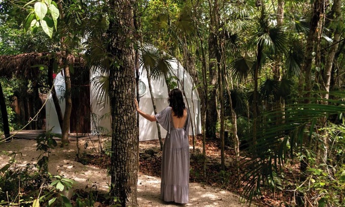 Chemuyil House | Glamping Ku Kuk Domo Viento