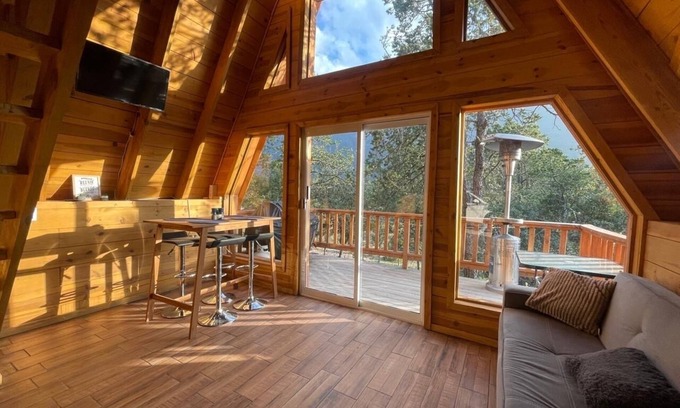 Arteaga Cabin | Glamping MORET Alpine Cabin M2 from 2 to 6 people - pet friendly
