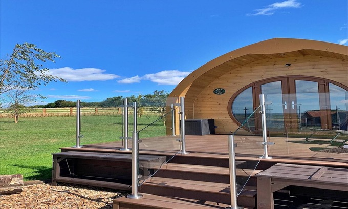 Low Catton Ski Chalet | Glamping Pods in Yorkshire near York & Coast