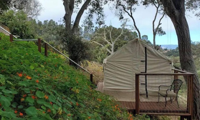 Watsonville RV Rental | Glamping Wetlands Overlook