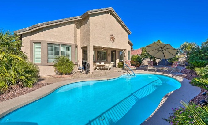 Rovey Farm Estates House | Glendale Getaway with Outdoor Pool and Gas Grill!