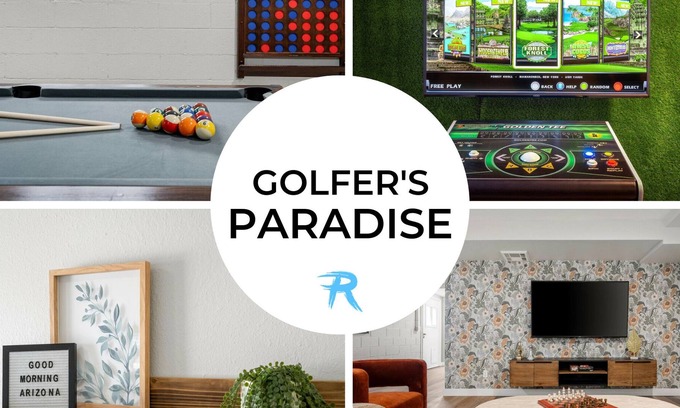 Pepper Ridge House | GOLFER'S PARADISE: SPA + GOLDEN TEE GAME + MORE