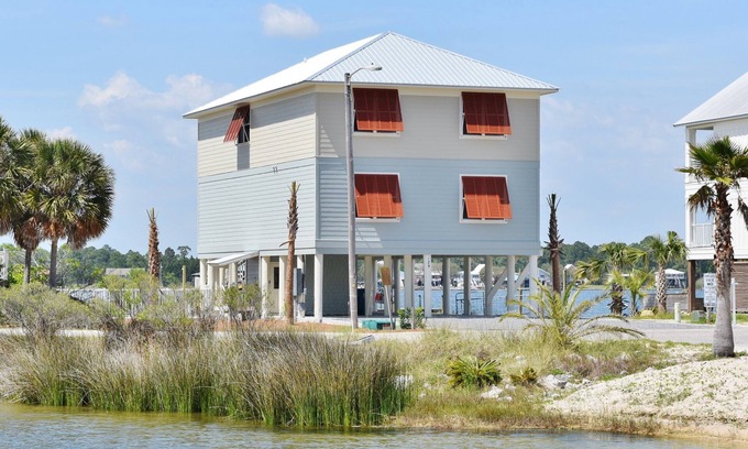 Gulf Shores House | Good Time Charlie by GSVR | Lagoonfront Home w/Pool, Firepit & Beach Access + FREE Activities/Golf