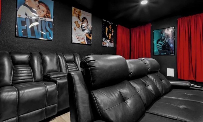 North Las Vegas House | Gorgeous 5BR w/Theatre, Games & Heated Pool Opt!