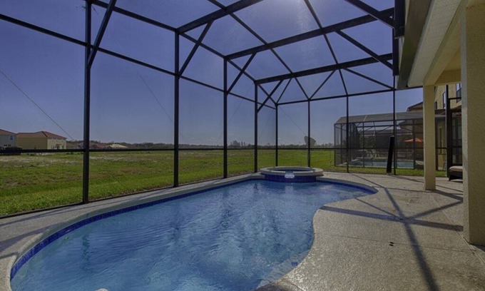 Buena Ventura Lakes Villa | Gorgeous home with pool, game room, hot tub and near golf course!