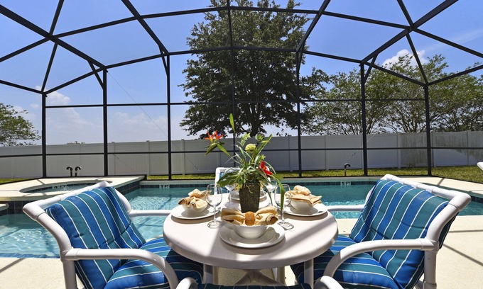 Solana House | Gorgeous, South-facing Pool/Spa, Gated Resort, Amenities for all, Near Disney