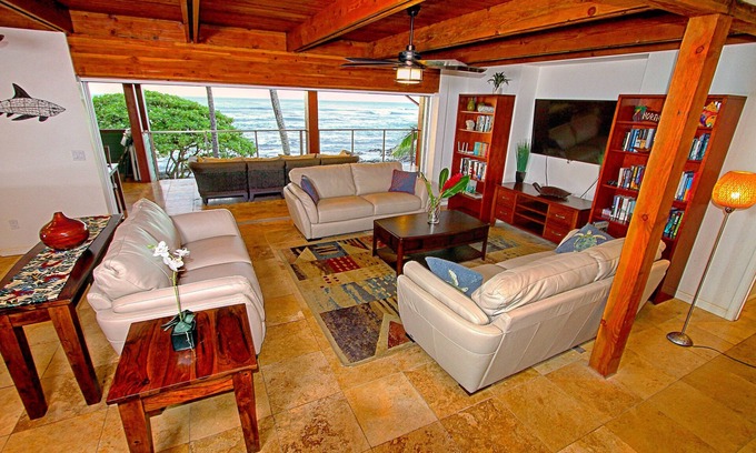 Haleiwa House | Gorgeous, Spacious, Ideal Family Vacation With 6 Ocean View Bedrooms!