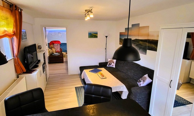 Parchtitz Apartment | Great basement apartment in the middle of the island of Rügen in the outskirts of a village near mountains