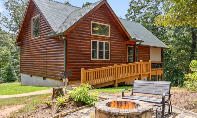 Cleveland Cabin | Great Escape- Luxury Spa Cabin w 2 Person 6 Ft. Jacuzzi Warm Air Spa
