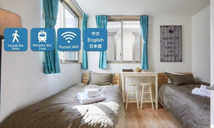 Sendagaya Apartment | 【Great Location!】Near Shinjuku Sta./Cafe#202