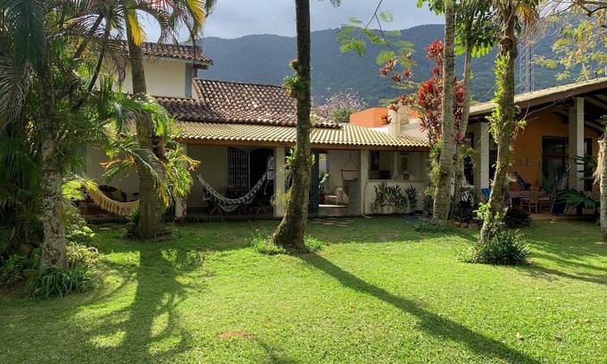 Guaeca House | Guaecá - gated community house, 90 m from the beach access through the garden.