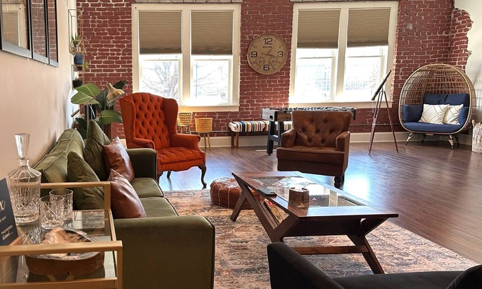 East Spencer Condo | Guest Favorite! Spacious Loft Overlooking NC Transportation Museum