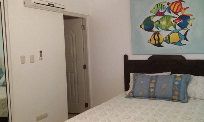 El Batey Apartment | Guest-friendly Apartment With Large Pool In Downtown Sosua, With WiFi, Cable TV