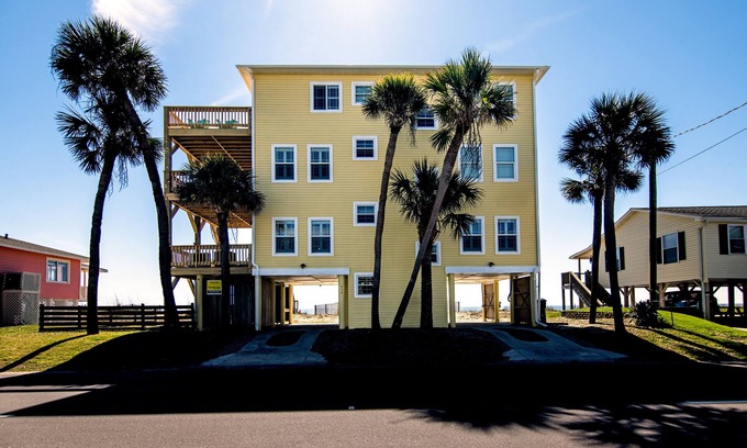 Edisto Island House | Hannah's Choice-Endless Beach/Ocean Views; Pet Friendly, 3 Sundecks;Elevator