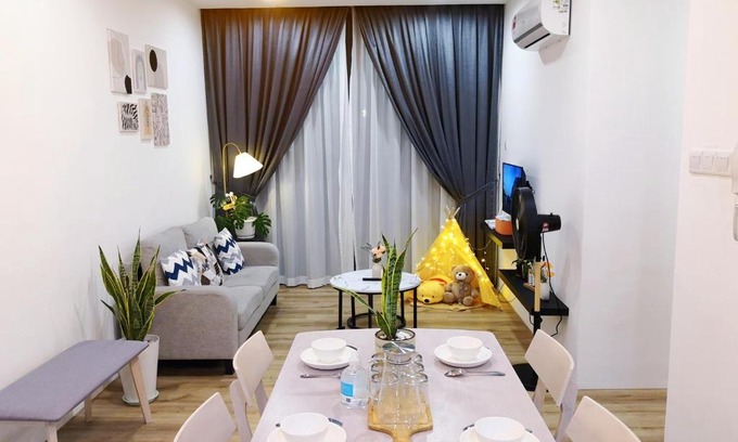 Sibu Apartment | Hanns&FreeWIFI&Washer+Pool@SunshineComfortHMStay3