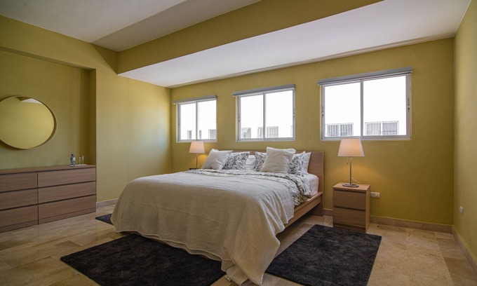 Downtown Santo Domingo Apartment | Harmony 3BR Apartment in the Heart of Piantini Nightlife