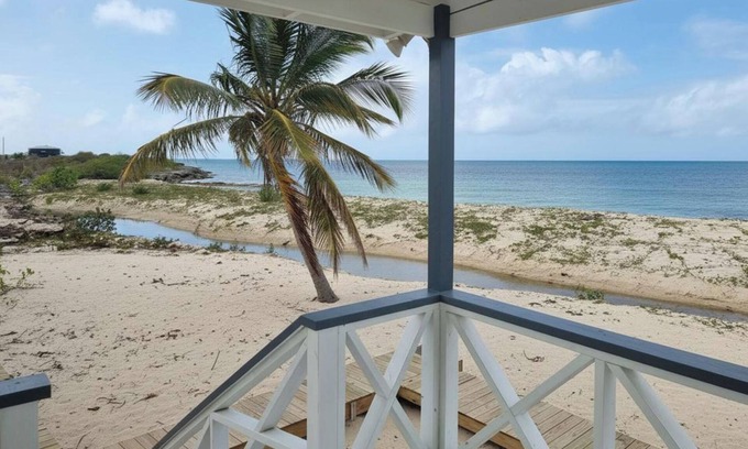 Codrington Cottage | Harrys Cottages Cottage 5 right on the pink sand