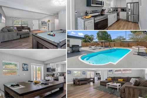 Bearss Plaza House | Heated Pool Home * King Bed