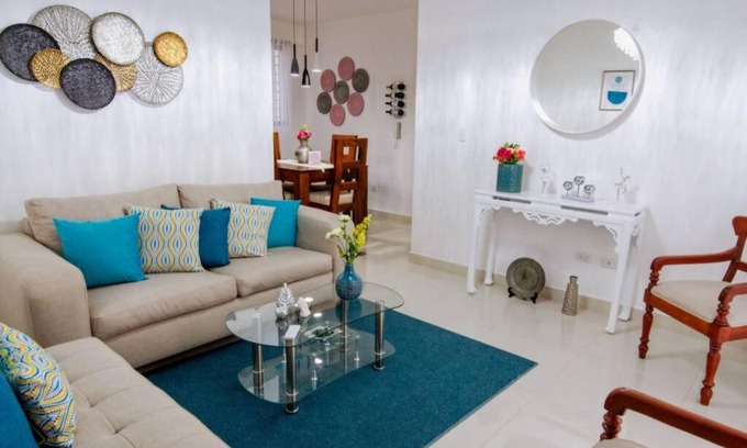 Santiago Province Apartment | Hermoso apartamento, 3 Habitaciones espaciosas, 2 Aires acondicionados