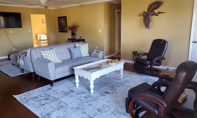 Eustis House | Heron House Lake Views, Renovated, 2 outdoor areas, Grill, Very quiet/private