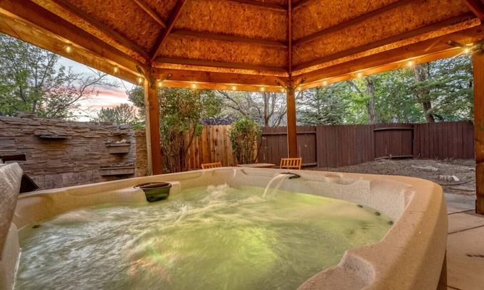 Sparks House | High Desert Haven Pool Table Garden Oasis & Gazebo