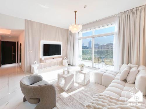 Al Barsha Apartment | High-End 2BR, Garden View, Pool & WiFi