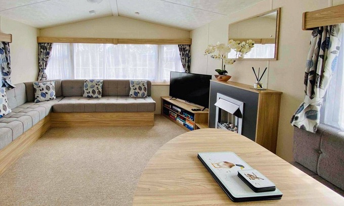 Carnforth House | Hill View is a modern holiday home located at Docker Holiday Park, in the beautiful Lancashire count