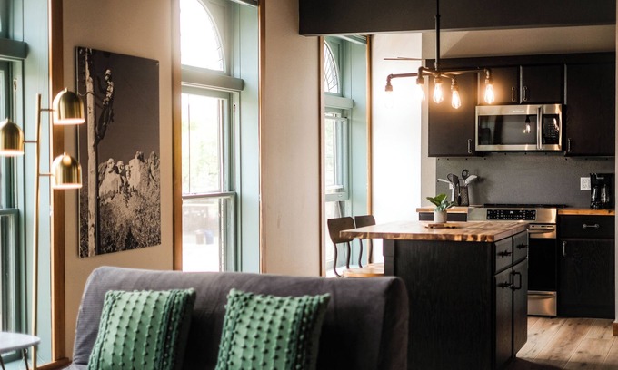 Rapid City Apartment | Hip, historic loft in heart of downtown Rapid City