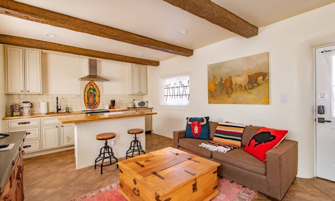 South Capitol Condo | Historic Adobe Casita Downtown - Spacious 465 Sq Ft + Patio