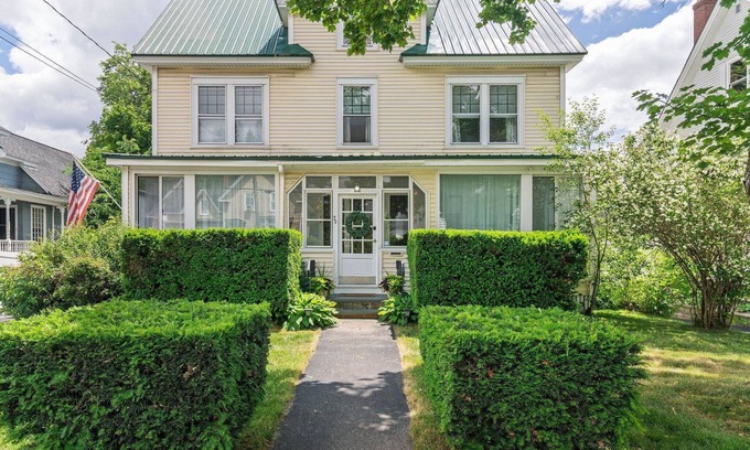 Laconia House | Historic Laconia Home near Lake Winni + Gunstock