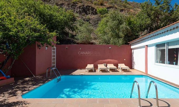 San Bartolome de Tirajana Apartment | Holiday home in Hoya de Tunte, nature and private pool