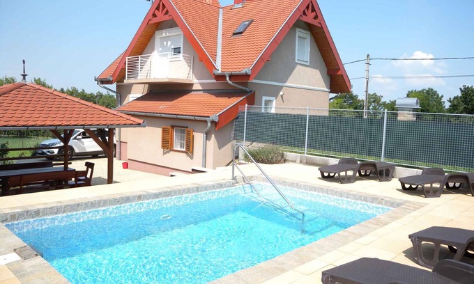 Siofok House | Holiday home with panoramic views and pool