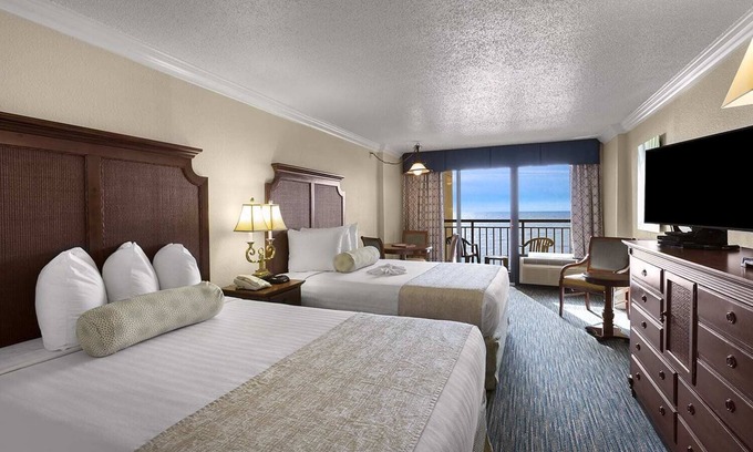 Downtown Myrtle Beach Resort | Holiday Pavilion Resort on the Boardwalk- Access to ALL AMENITIES!